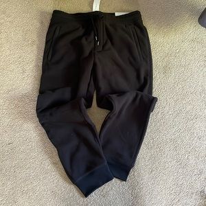 American Eagle outfitters black fleece joggers men’s size large